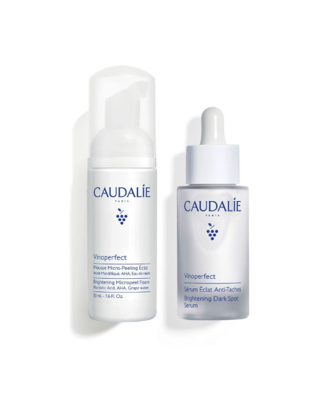 Caudalie Vinoperfect Coffret Sérum + Mousse