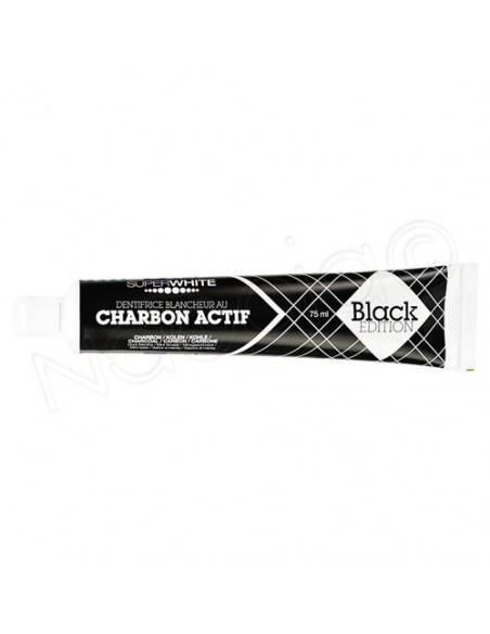 Superwhite Black Edition Dentifrice Blancheur au Charbon Actif 75ml  - 2