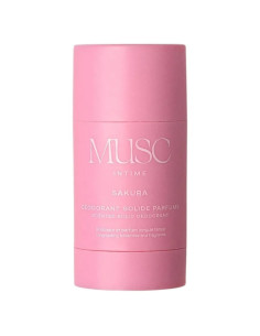 Musc Intime Déodorant Solide Parfumé Sakura. 50g