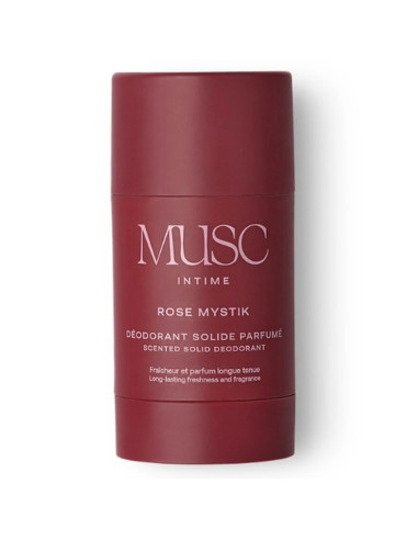 Musc Intime Déodorant Solide Parfumé Rose Mystik. 50g