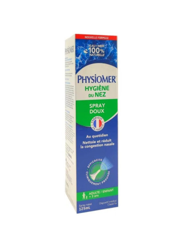 Physiomer Hygiène du Nez Spray Doux. 125ml