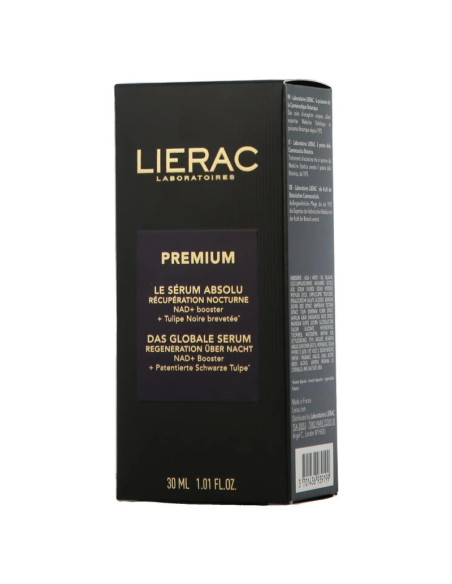 Lierac Premium Sérum Absolu Récupération Nocturne. 30ml