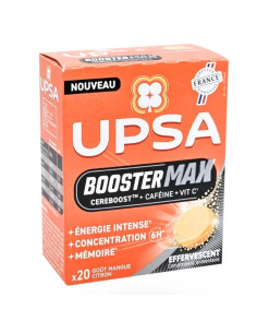 UPSA Booster Max Cereboost Comprimés Effervescents. x20