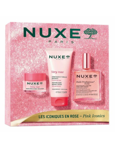 Nuxe Coffret Les Iconiques en Rose