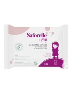 paquet blanc avec écriture rose et fille rose dessus