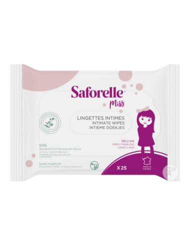 paquet blanc avec écriture rose et fille rose dessus