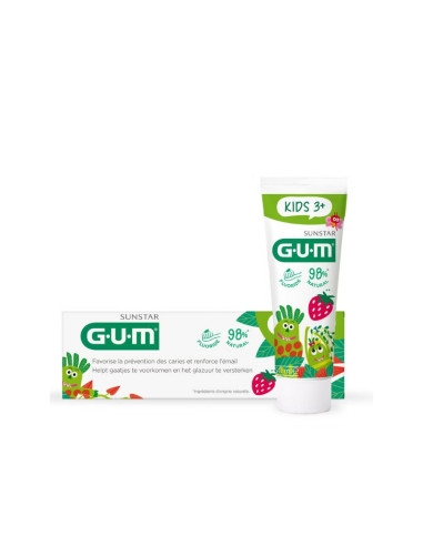 tube blanc vert avec une fraise dessus