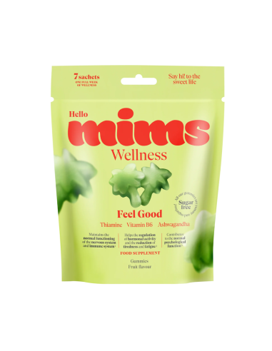 Hello Mims Wellness Feel Good Gummies. 7 x 12,5g