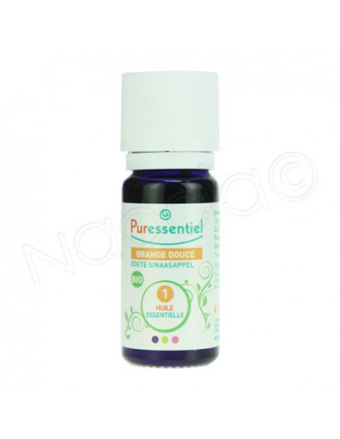 Puressentiel Huile Essentielle Bio Orange Douce - Citrus Sinensis. Flacon 10ml