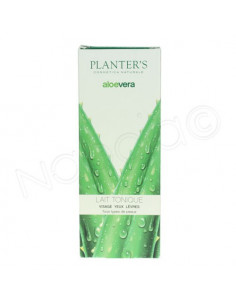 Planter's Aloe Vera Lait Tonique Visage Yeux Lèvres. Tube 125ml