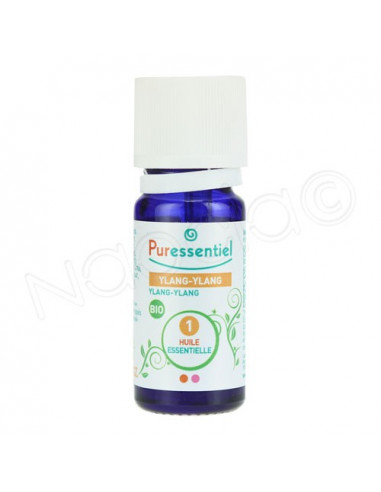 Puressentiel BIO Huile Essentielle Ylang-Ylang - Cananga Odorata. 5ml