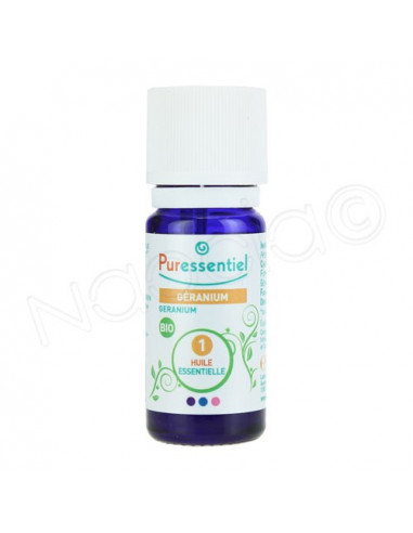 Puressentiel Huile Essentielle BIO Géranium - Pelargonium x Asperum. 5ml