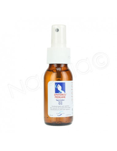 Ephydrol Pedilane Vaporisateur Déodorant Pieds sudo-régulateur. Spray 60ml