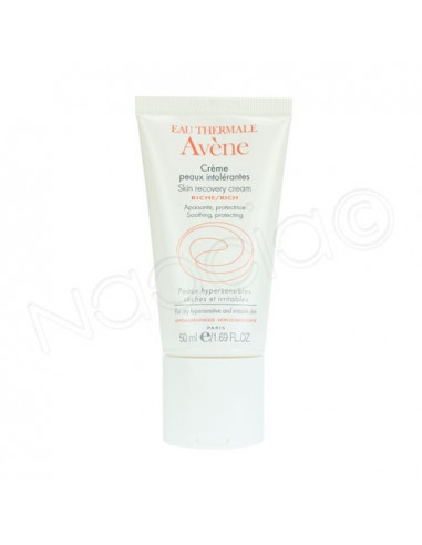 Avène Crème Peaux Intolérantes Riche. Tube 50ml