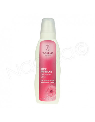 Weleda Rose Musquée Lait Soyeux Corps. Flacon airless 200ml