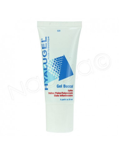 HYALUGEL Acide Hyaluronique Gel buccal. Tube de 20ml