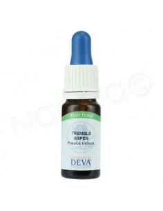 Deva Elixir Fleur de Bach Tremble Flacon 10ml