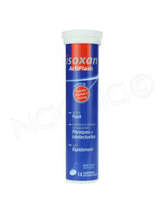 Isoxan Actiflash Action Flash Goût Orange Boite 28 comprimés effervescents 2