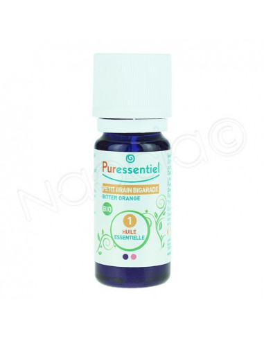 Puressentiel Petit Grain Bigarade Huile Essentielle Bio. Flacon 10ml