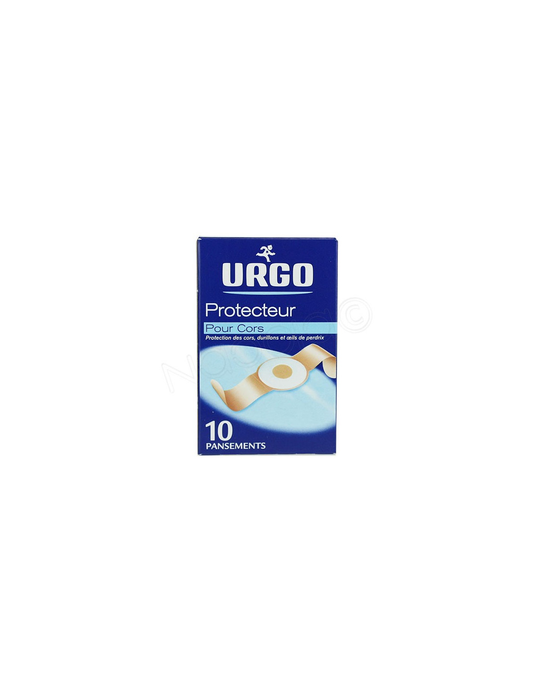 Pansement protecteur cors Urgo - Soin des pieds - 10 pansements