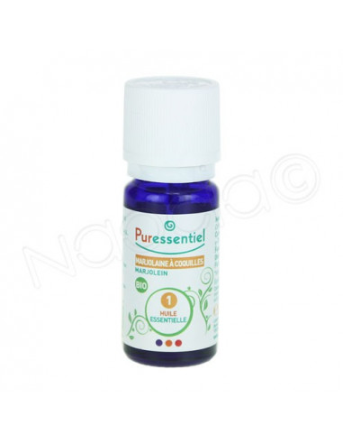 Puressentiel Marjolaine à Coquilles Huile Essentielle Bio. Flacon 5ml