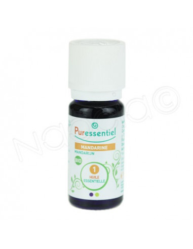 Puressentiel Mandarine Huile Essentielle Bio. Flacon 10ml