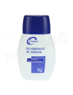 Bicarbonate de Sodium Hygiène Bucco-dentaire. Flacon 75g