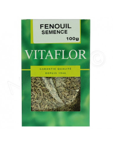 Vitaflor Fenouil Semence sachet 100g