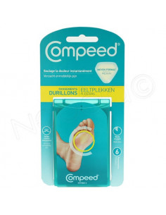 Compeed 6 pansements Durillons Moyen Format