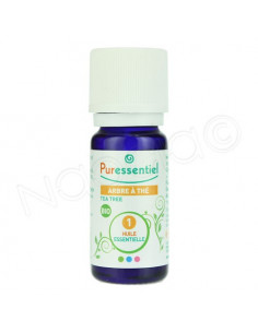 Puressentiel BIO Huile Essentielle Arbre à Thé Tea Tree - Melaleuca Alternifolia HEBBD. Flacon 10ml