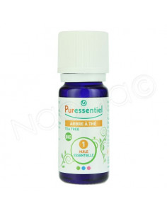 Puressentiel BIO Huile Essentielle Arbre à Thé Tea Tree - Melaleuca Alternifolia HEBBD. Flacon 10ml