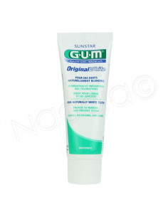 Gum Original White Dentifrice Tube 75ml