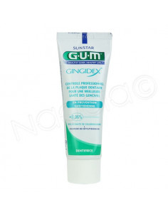 Gum Gingidex Dentifrice Tube 75ml