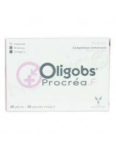 Oligobs Procréa.F Fertilité. 30 gélules + 30 capsules