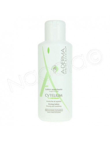 Aderma Cytelium Lotion Asséchante irritations cutanées. Flacon 100ml