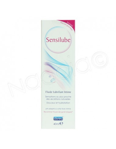 Durex Sensilube Fluide Lubrifiant Intime Flacon pompe 40ml