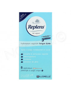 Replens Gel Vaginal Hydratation & Lubrification. 8 unidoses 2