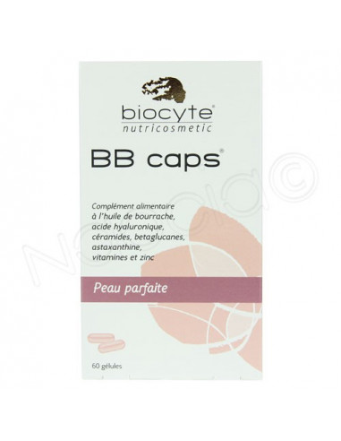 Biocyte BB Caps Peau Parfaite. Boite 30 capsules