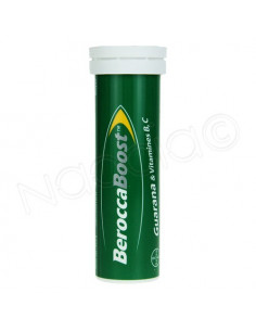 Berocca Boost Guarana Complément alimentaire. 20 comprimés effervescents