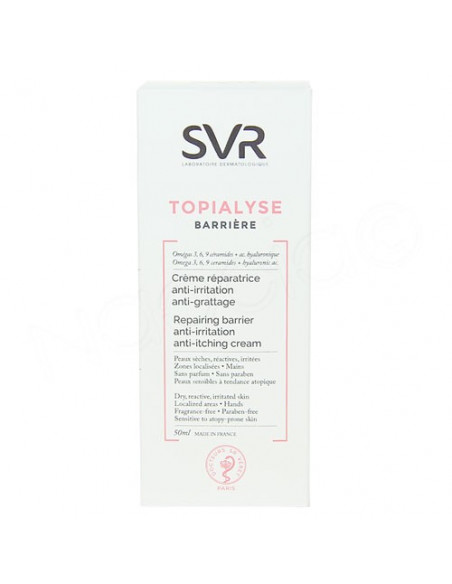 SVR Topialyse Barrière Crème Réparatrice Anti-irritation Anti-grattage 50ml Svr - 2