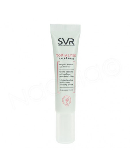 SVR Topialyse Palpébral Crème Apaisante anti-grattage. 15ml