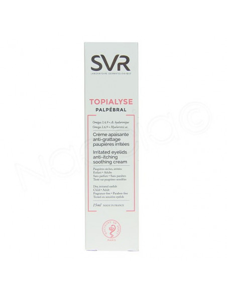 SVR Topialyse Palpébral Crème Apaisante anti-grattage 15ml Svr - 2