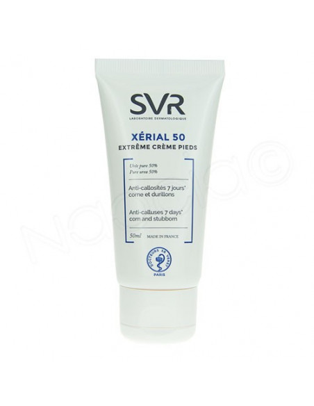 SVR Xérial 50 Extrême Crème Pieds. 50ml