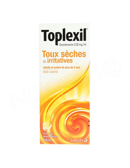 Toplexil Toux sèches et irritatives caramel 150 ml  - 2