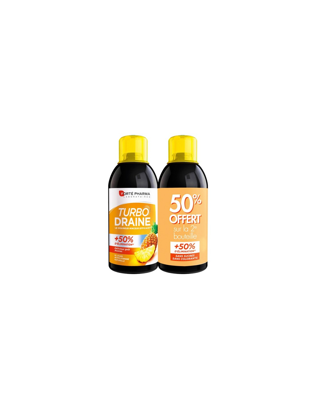 Forté Pharma TurboDraine Minceur Ananas 2x500ml