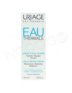 Uriage Eau thermale Crème d'Eau Légère. 40ml 2
