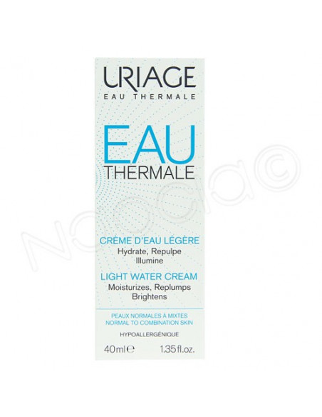 Uriage Eau thermale Crème d'Eau Légère 40ml Uriage - 2