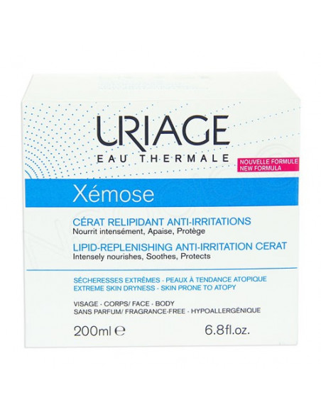 Uriage Xémose Cérat Relipidant Anti-Irritations 200ml Uriage - 2