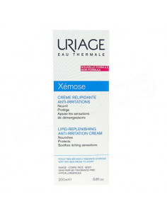 Uriage Xémose crème relipidante anti-irritations nouvelle formule 200ml 2
