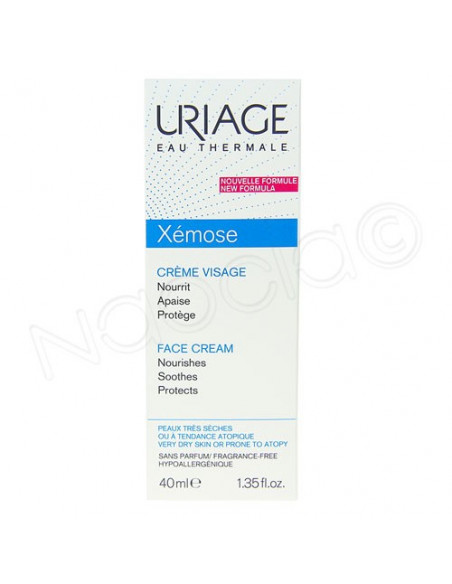 Uriage Xémose crème visage peaux très sèches à atopiques 40ml Uriage - 2